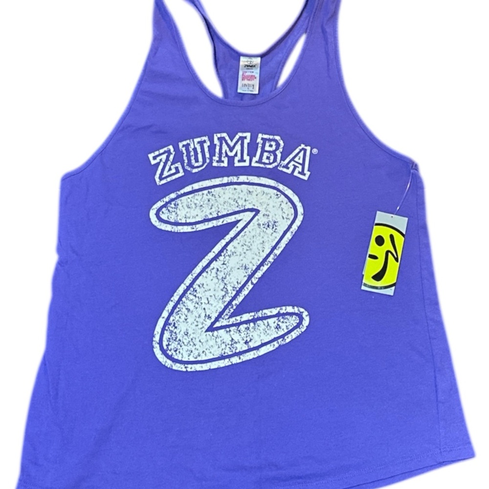 NWT Zumba Fitness Women's Purple Tank Top